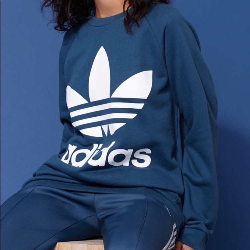 Adicolor Blue Oversized Sweatshirt